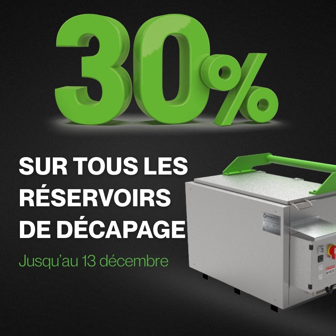 Promotion 30 % de rabais sur les strip tanks